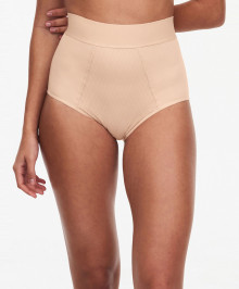 Flat Stomach Briefs : Invisible shaping high waisted briefs